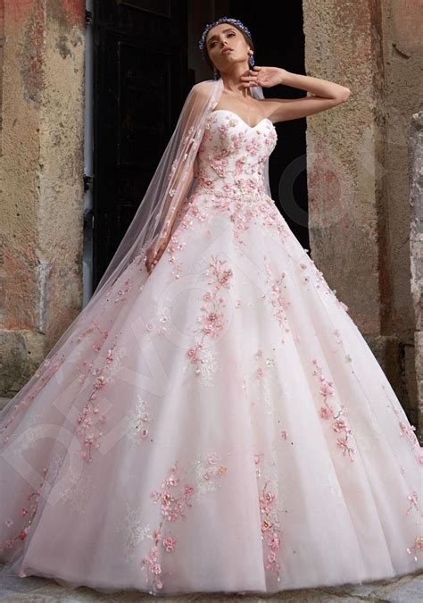 Cherry Blossom Light Pink Wedding Dress Pink Wedding Dresses Cherry