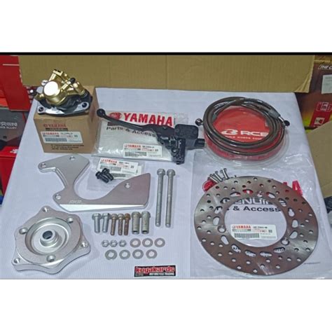 Yamaha Rear Disc Brake Assembly Aerox V V Shopee Philippines