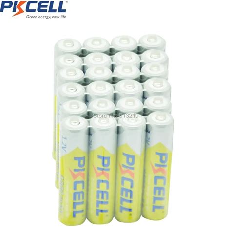 Aliexpress Buy 24Pieces PKCELL 3A Batteries 1000times Cycles NI