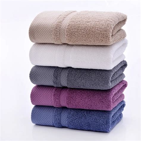 New Arrival 70*140cm 450g Thick Luxury Egyptian Cotton Bath Towels ...