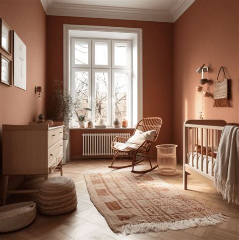 Chambre De B B Terracotta Id Es Pour Une D Co R Ussie