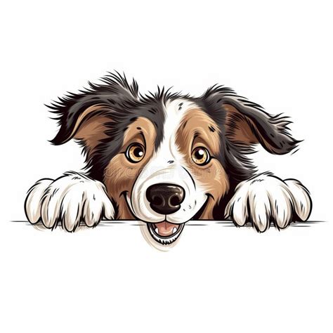 Border Collie Cartoon Stock Illustrations – 1,192 Border Collie Cartoon Stock Illustrations ...