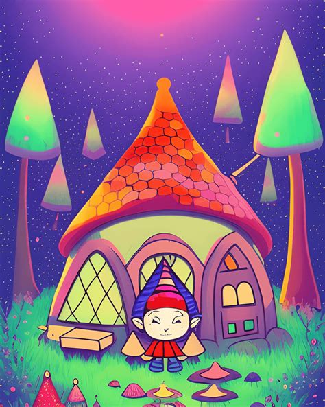 Kawaii Chibi Cottage Core Aesthetic Graphic · Creative Fabrica