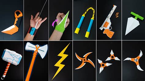 How To Make Origami Weapons Instructions