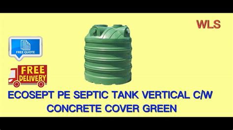 Ecosept Tangki Kumbahan Septic Tank Malaysiafree Delivery Youtube