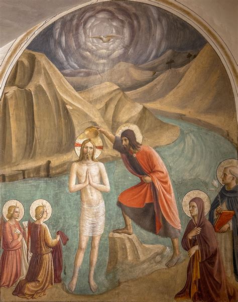 Ca Fra Angelico Baptism Of Christ San Marco M Flickr