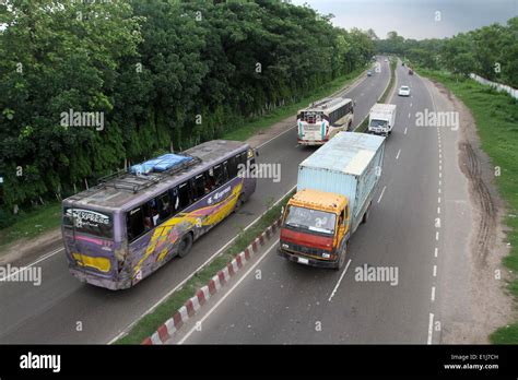 Bangladesh Dhaka Aricha Highway Stock Photo Alamy