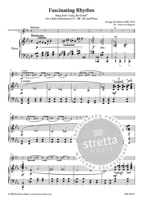 Fascinating Rhythm Von George Gershwin Im Stretta Noten Shop Kaufen