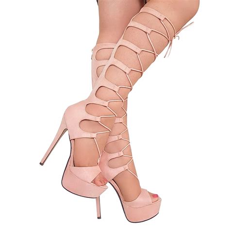 Sanda Y Nude Na Szpilce Niska Cena Na Allegro