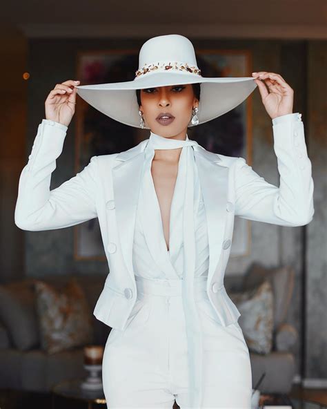 A Lesson In Styling An All White Power Suit Straight From Sarah Langa