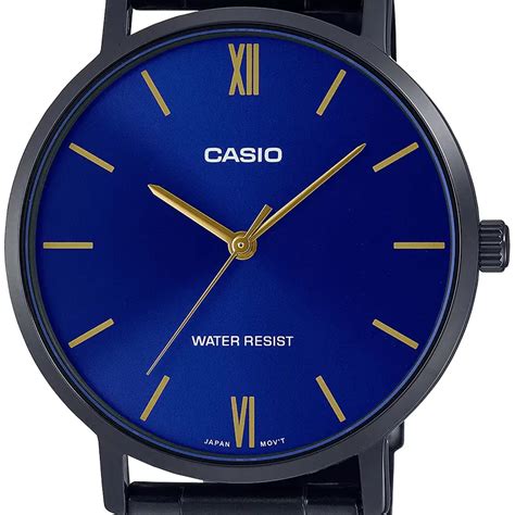 Casio Enticer Mtp Vt B B Blue Dial Men S Watch