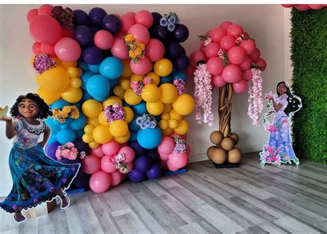 Balloon Wall Balloon Garland Balloons Baby Shower Mirabel Madrigal