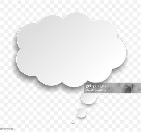 Thoughts White High-Res Vector Graphic - Getty Images