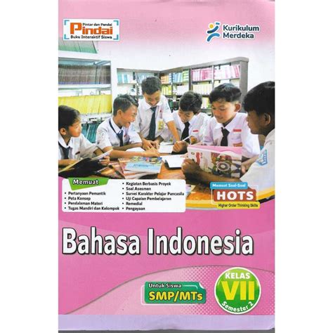 Jual Buku Lks Bahasa Indonesia Kurikulum Merdeka Kelas 7 Smp Mts Semester 2 Shopee Indonesia