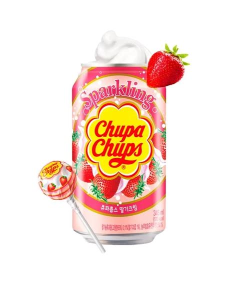 Chupa Chups Soda Sabor Fresa Ml Asian Origins