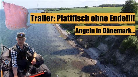 Plattfisch Angeln In D Nemark An Der Ostsee Trailer Youtube