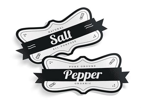 Printable Salt And Pepper Labels Printable Word Searches