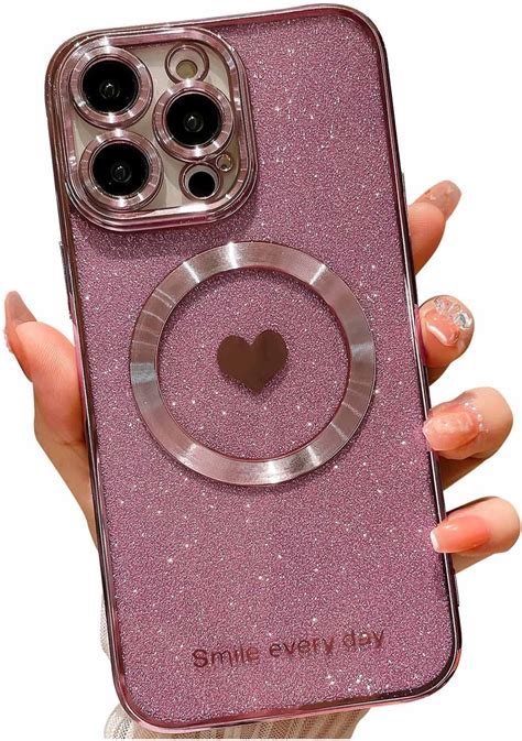 Amazon Weonmov For Iphone Pro Max Case Magnetic Glitter