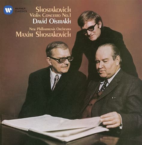 David Oistrakh Maxim Shostakovich New Philharmonia Orchestra