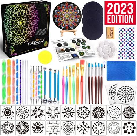 Amazon Insnug Mandala Dotting Tools Painting Kit Rock Dot Paint