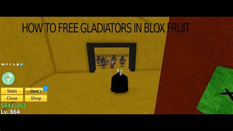 How To Free Gladiators Blox Fruits Youtube