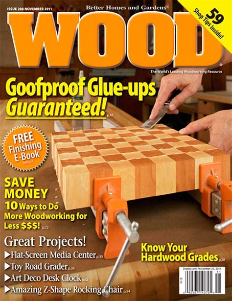 Woodworking Magazine Australian Woodworker Woodwork Sample