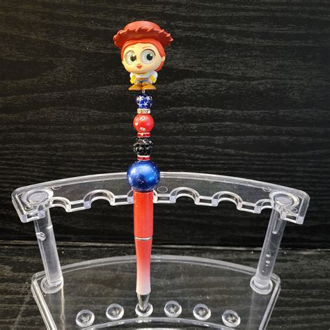 Custom Made Toy Story Doorables Refillable Beaded Pen Etsy