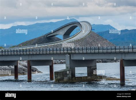 Atlantic Ocean Road Norway Stock Photo Alamy