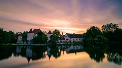 Blutenburg München als Fotoprodukt bestellen fototapete ch