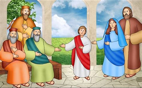 Mary and Joseph search for Jesus and find him in the Temple - Catholic ...