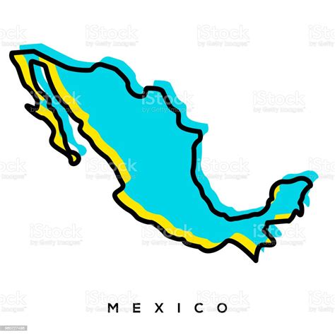 Mexico Map Stock Illustration Download Image Now Mexico