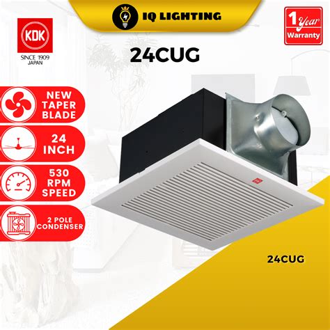 Iq Ventilating Fans Kdk Steel Type Cug Residential Use Ceiling Mount