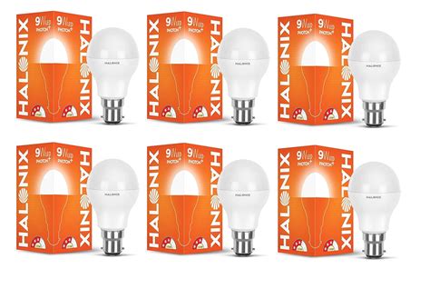 Buy Halonix Watts Led Bulb Astron Plus Base B Cool Day Light Pack