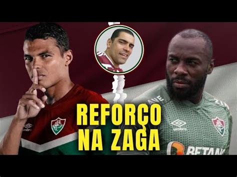 FLU BUSCA ZAGUEIRO NO MERCADO SONHO POR THIAGO SILVA E SAÍDA DE VITOR