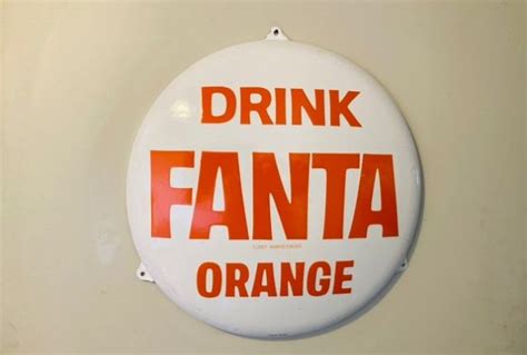 Drink Fanta Orange Langcat Bussum Enseigne Publicitaire Catawiki