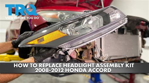 Replace Headlight Bulb Honda Accord