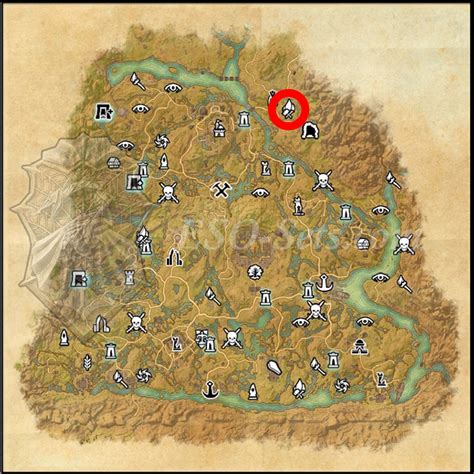 Eso Blackwood Public Dungeon Locations The Rift Map The Elder