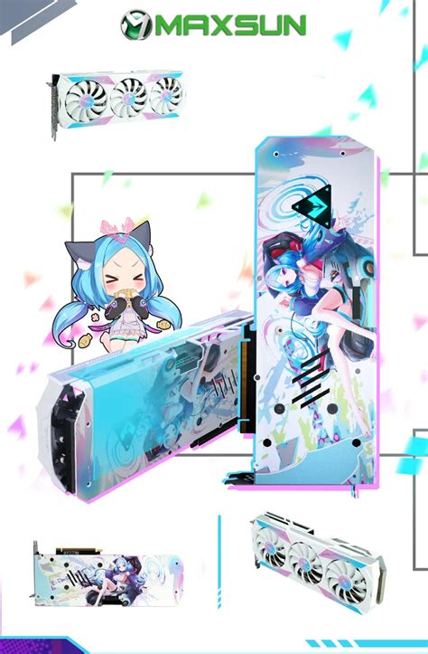 Maxsun Geforce Rtx Icraft Series Comes In Anime Waifu Off