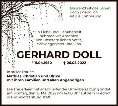 Gedenkkerzen Von Gerhard Doll Trauer Op Online De