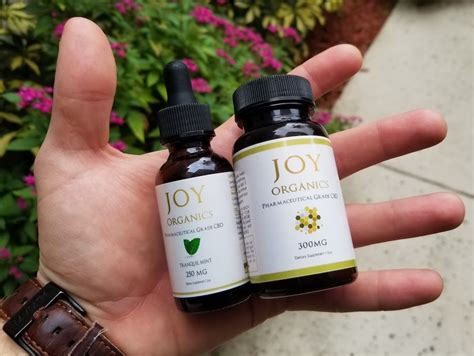 Joy Organics CBD Review Closeup Mind Over Meniere S