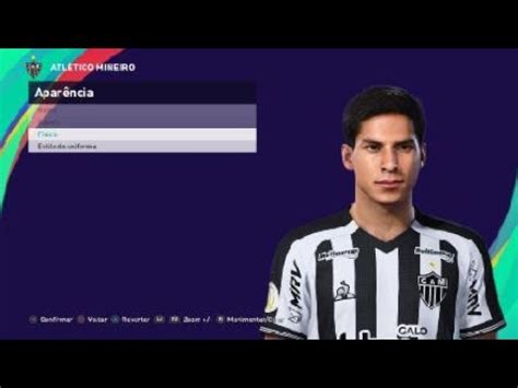 M Zaracho Atlético Mineiro PES 2020 2021 cópia da base Face edit