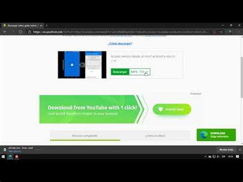 C Mo Descargar Un V Deo De Youtube Sin Programas