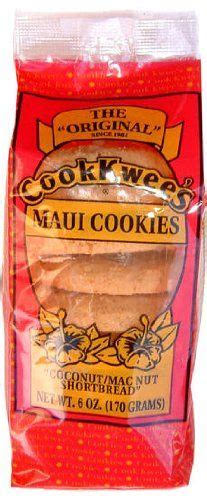 6 PACK COOKIE LOVER GIFT SET COOK KWEE MAUI COOKIES Chocolate