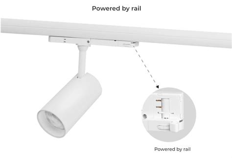 MiBoxer Mi Light Spots LED sur rail triphasé Blanc 30W RGB CCT Zigbee