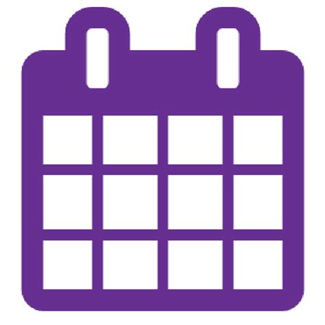 Calendar Iconpurple Alburnett Community Schools