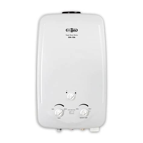 Super Asia Instant Gas Water Heater Gh Ltr Hanif Centre