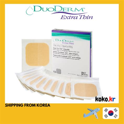 Convatec Duoderm Extra Thin Hydrocolloid Dressing X In X