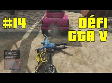 Gta D Fi Saut Unique En Moto Dans Un Pick Up Youtube