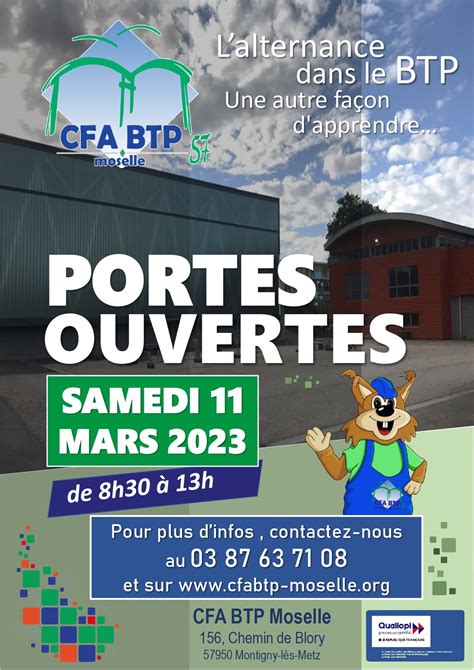 Journ Es Portes Ouvertes Cfa Du Btp