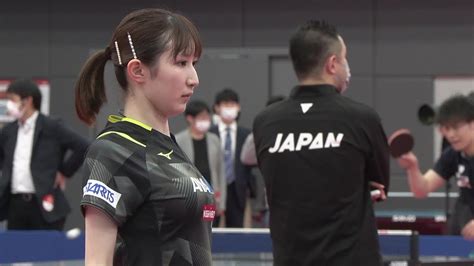 黄金世代・早田ひな ＆ 新世代・張本美和｜世界卓球2023南アフリカ 日本代表公開練習 Youtube